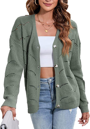 Women's Crochet Cardigan